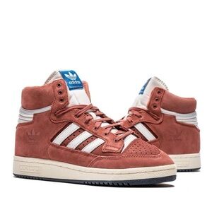 Adidas Originals Centennial 85 Hi Wild Sepia Suede Sneakers FZ5993 - NWT